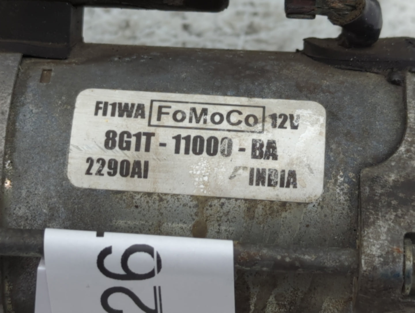 2007-2018 Ford Edge Car Starter Motor Solenoid OEM P/N:1355CI 8G1T-11000-BA Fits OEM Used Auto Parts - Oemusedautoparts1.com