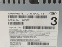 2013-2013 Ford Edge Am Fm Cd Player Radio Receiver - Oemusedautoparts1.com