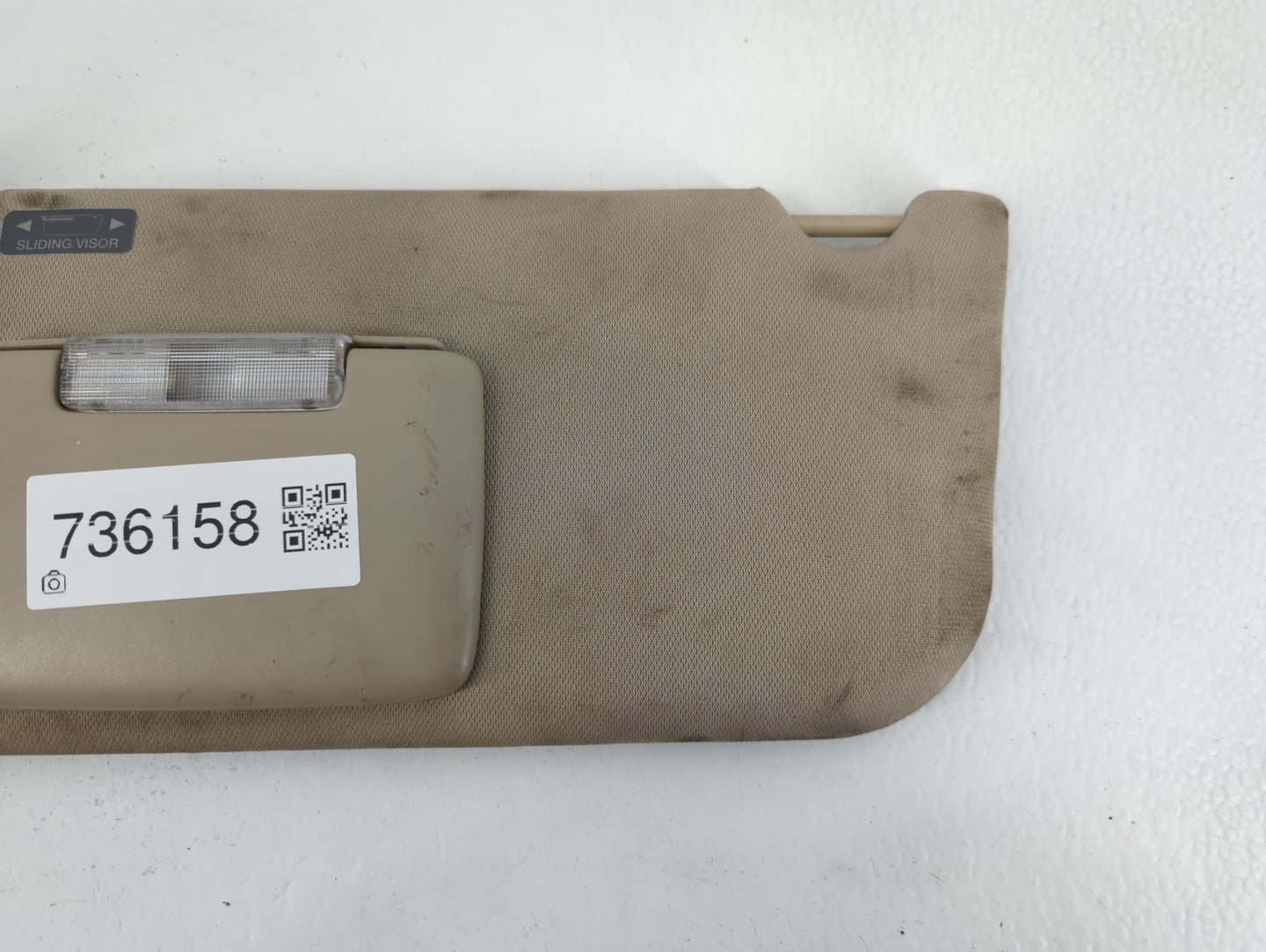 2011-2014 Ford Edge Sun Visor Shade Replacement Driver Left Mirror Fits Fits 2011 2012 2013 2014 OEM Used Auto Parts - Oemus