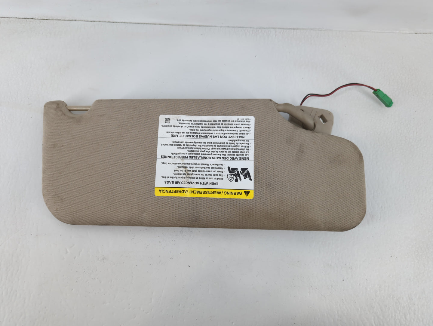 2011-2014 Ford Edge Sun Visor Shade Replacement Driver Left Mirror Fits Fits 2011 2012 2013 2014 OEM Used Auto Parts - Oemus