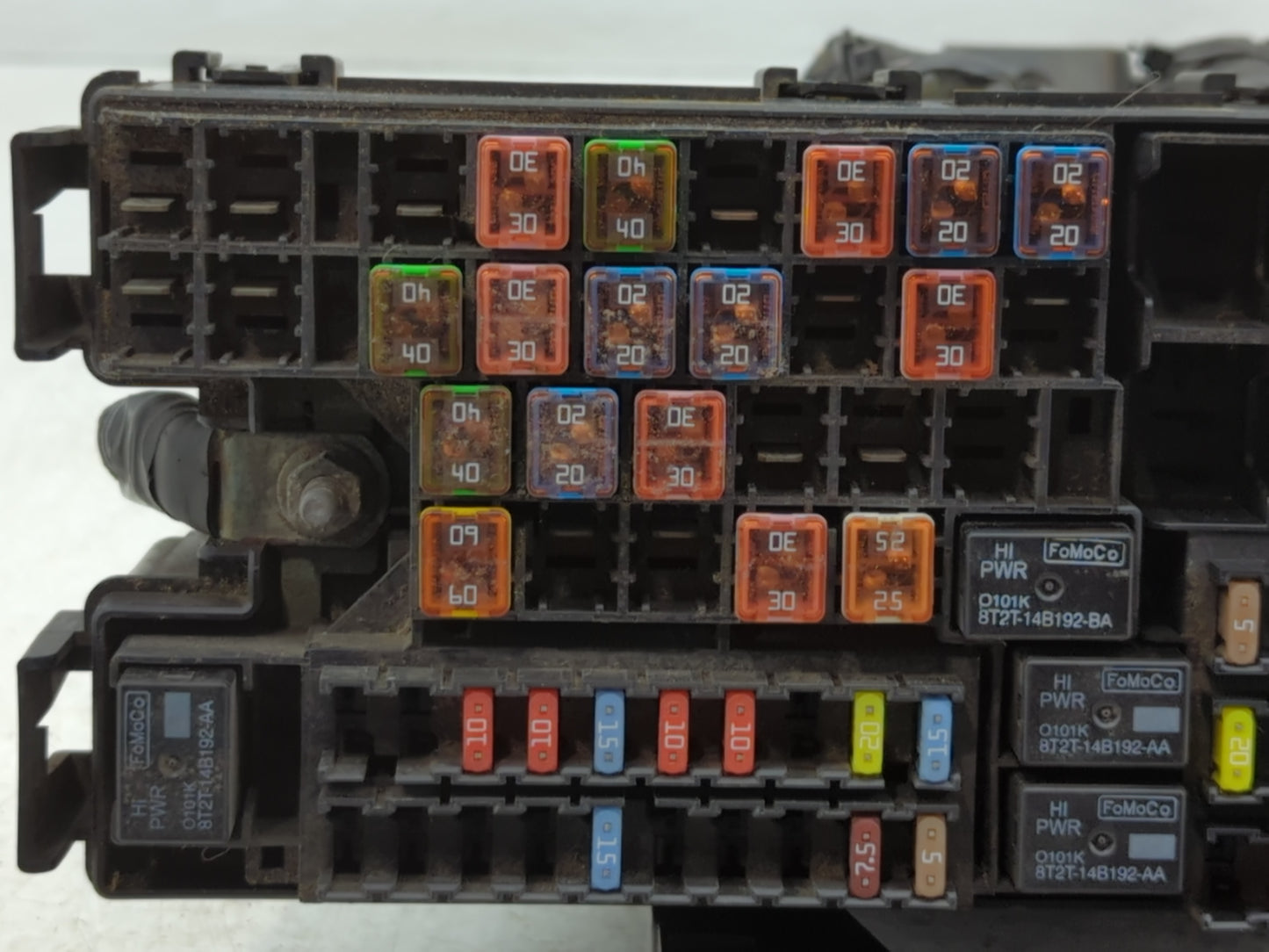 2012-2014 Ford Edge Fusebox Fuse Box Panel Relay Module P/N:CT4T-14290-LF Fits Fits 2012 2013 2014 OEM Used Auto Parts - Oem