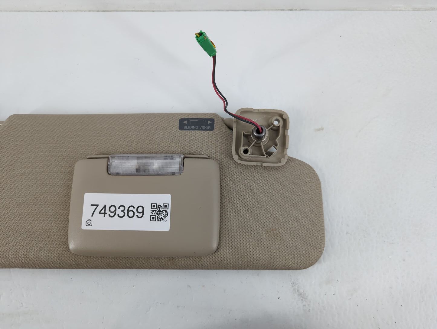 2011-2014 Ford Edge Sun Visor Shade Replacement Passenger Right Mirror Fits Fits 2011 2012 2013 2014 2015 OEM Used Auto Part