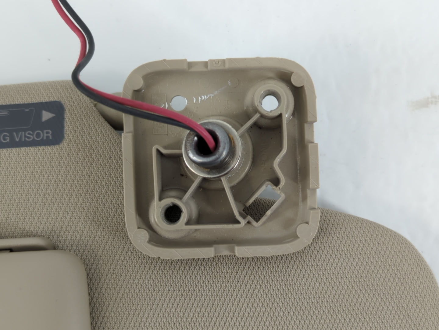 2011-2014 Ford Edge Sun Visor Shade Replacement Passenger Right Mirror Fits Fits 2011 2012 2013 2014 2015 OEM Used Auto Part