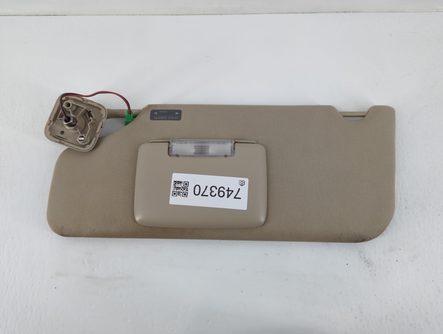2011-2014 Ford Edge Sun Visor Shade Replacement Driver Left Mirror Fits Fits 2011 2012 2013 2014 OEM Used Auto Parts - Oemus