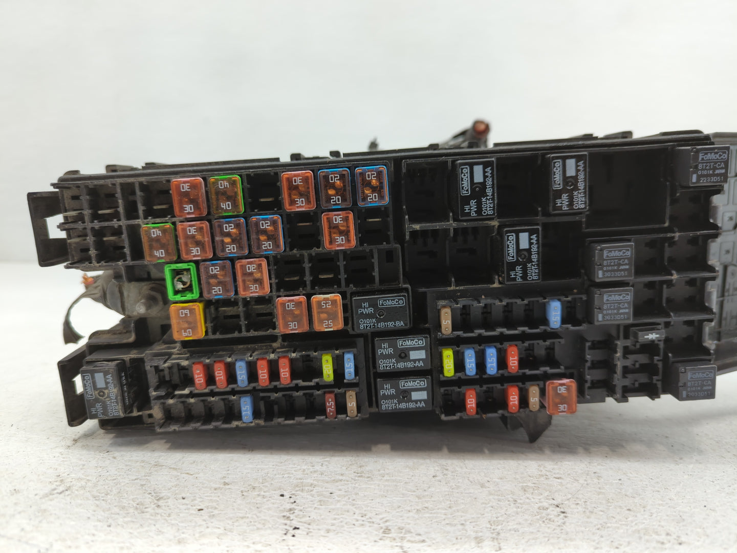 2012-2014 Ford Edge Fusebox Fuse Box Panel Relay Module P/N:CT4T-14290-LG Fits Fits 2012 2013 2014 OEM Used Auto Parts - Oem