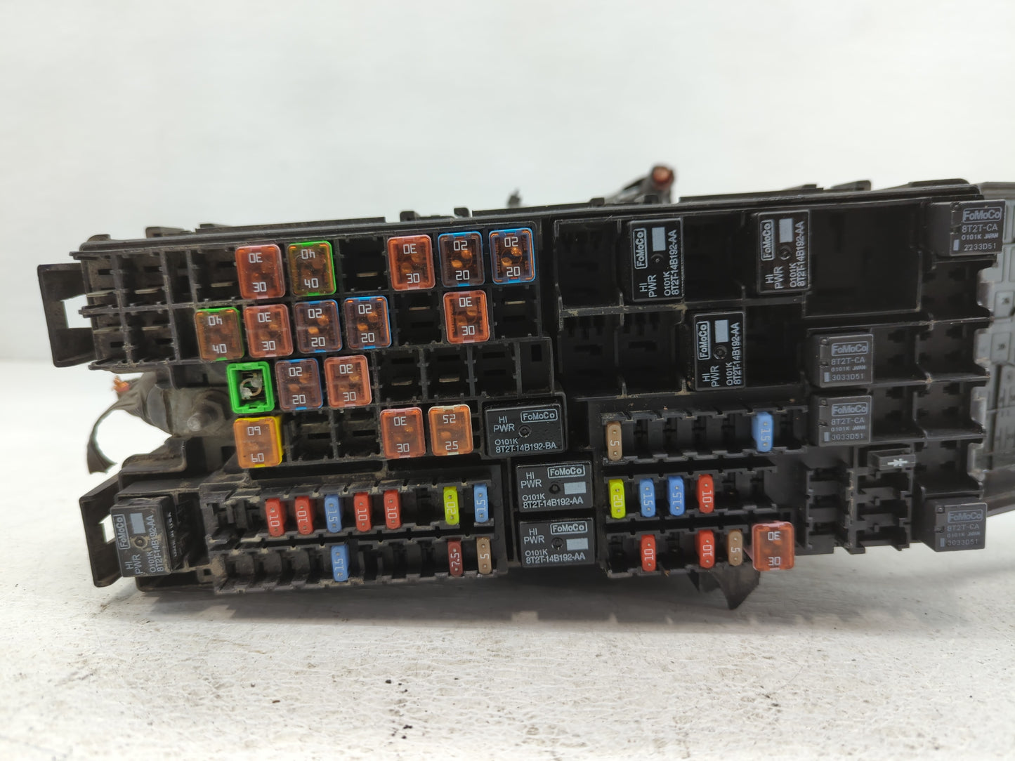 2012-2014 Ford Edge Fusebox Fuse Box Panel Relay Module P/N:CT4T-14290-LG Fits Fits 2012 2013 2014 OEM Used Auto Parts - Oem