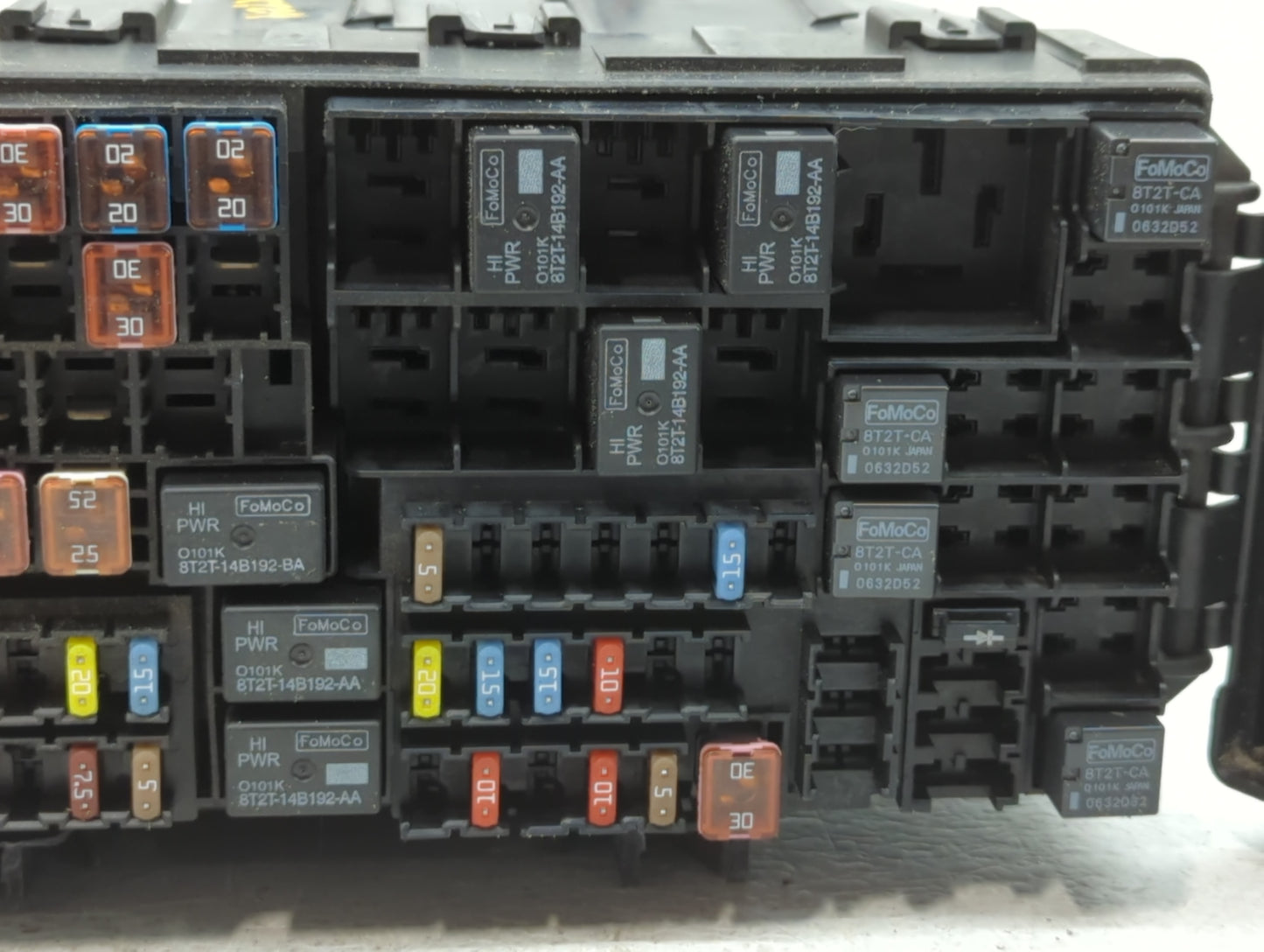 2012-2014 Ford Edge Fusebox Fuse Box Panel Relay Module P/N:CT4T-14290-LF Fits Fits 2012 2013 2014 OEM Used Auto Parts - Oem