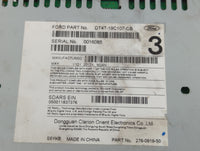 2013 Ford Edge Radio AM FM Cd Player Receiver Replacement P/N:DT4T-19C107-CB Fits OEM Used Auto Parts - Oemusedautoparts1.co