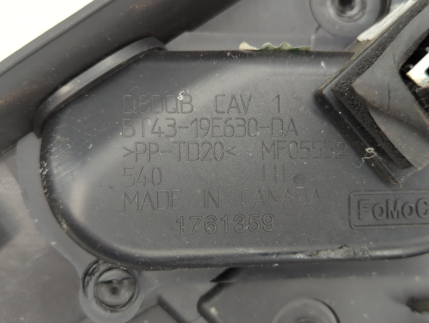 2013 Ford Edge Rear Left Driver Interior Door Panel Trim - Oemusedautoparts1.com