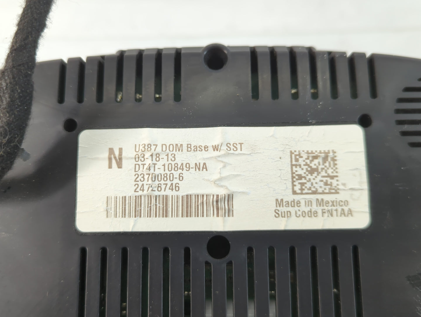 2013 Ford Edge Instrument Cluster Speedometer Gauges P/N:DT4T-10849-NA Fits OEM Used Auto Parts - Oemusedautoparts1.com