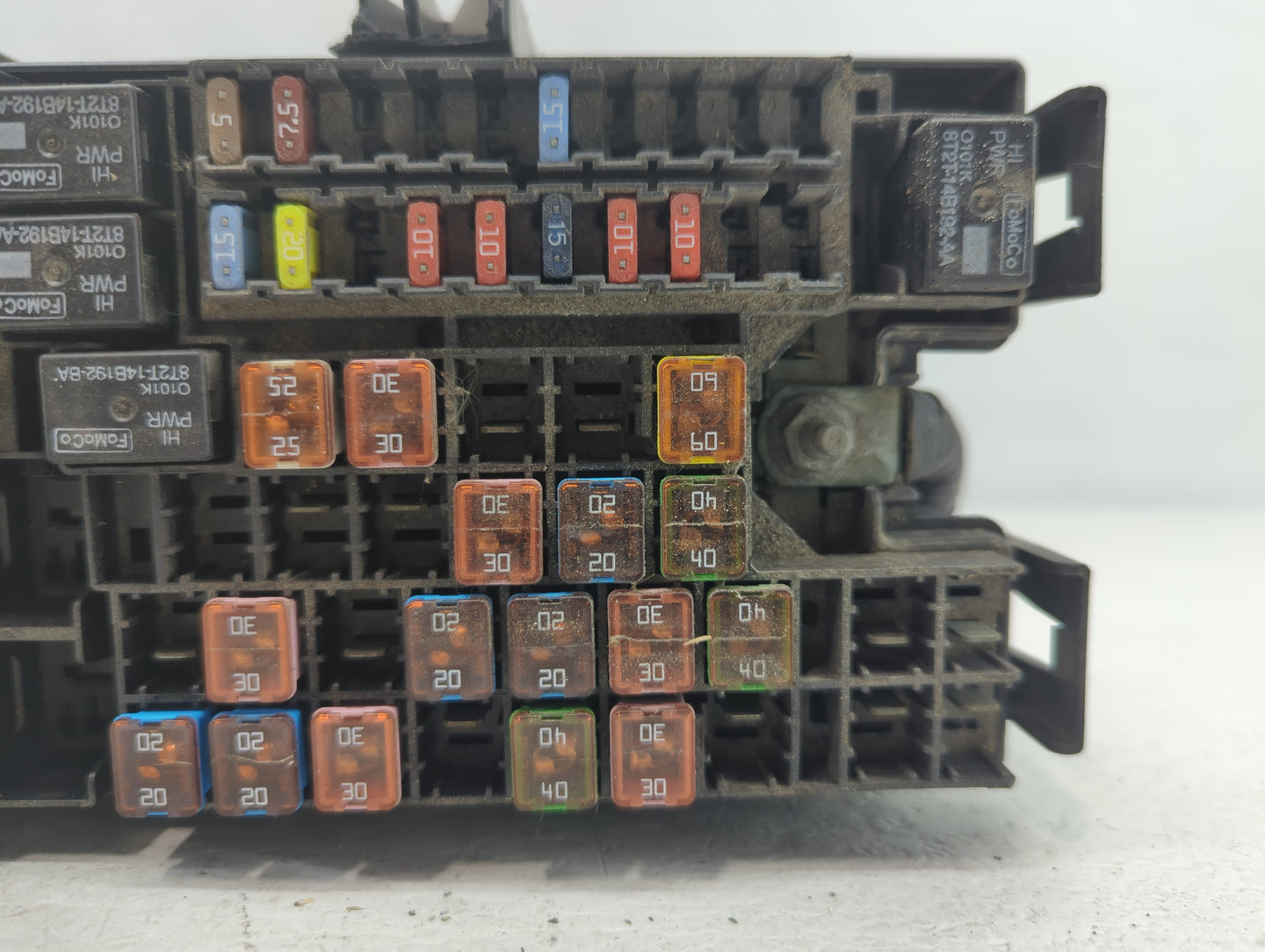 2012-2014 Ford Edge Fusebox Fuse Box Panel Relay Module P/N:P22460 Fits Fits 2012 2013 2014 OEM Used Auto Parts - Oemusedaut