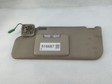 2011-2014 Ford Edge Sun Visor Shade Replacement Driver Left Mirror Fits Fits 2011 2012 2013 2014 OEM Used Auto Parts