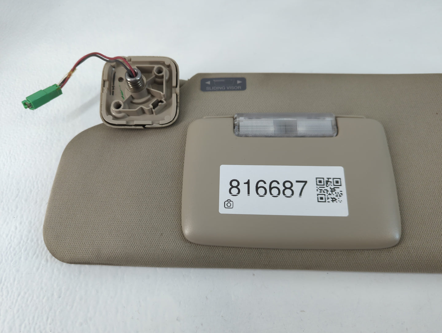 2011-2014 Ford Edge Sun Visor Shade Replacement Driver Left Mirror Fits Fits 2011 2012 2013 2014 OEM Used Auto Parts - Oemus