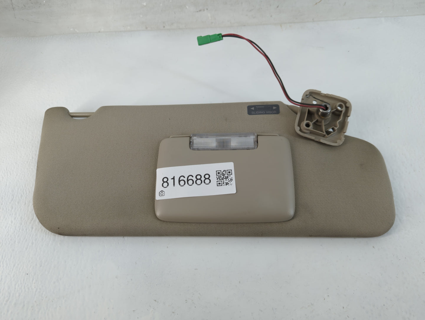 2011-2014 Ford Edge Sun Visor Shade Replacement Passenger Right Mirror Fits Fits 2011 2012 2013 2014 2015 OEM Used Auto Part