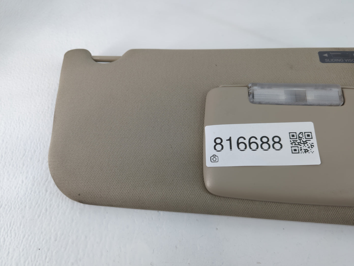 2011-2014 Ford Edge Sun Visor Shade Replacement Passenger Right Mirror Fits Fits 2011 2012 2013 2014 2015 OEM Used Auto Part