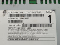 2013 Ford Edge Radio AM FM Cd Player Receiver Replacement P/N:DT4T-19C107-AC Fits OEM Used Auto Parts - Oemusedautoparts1.co