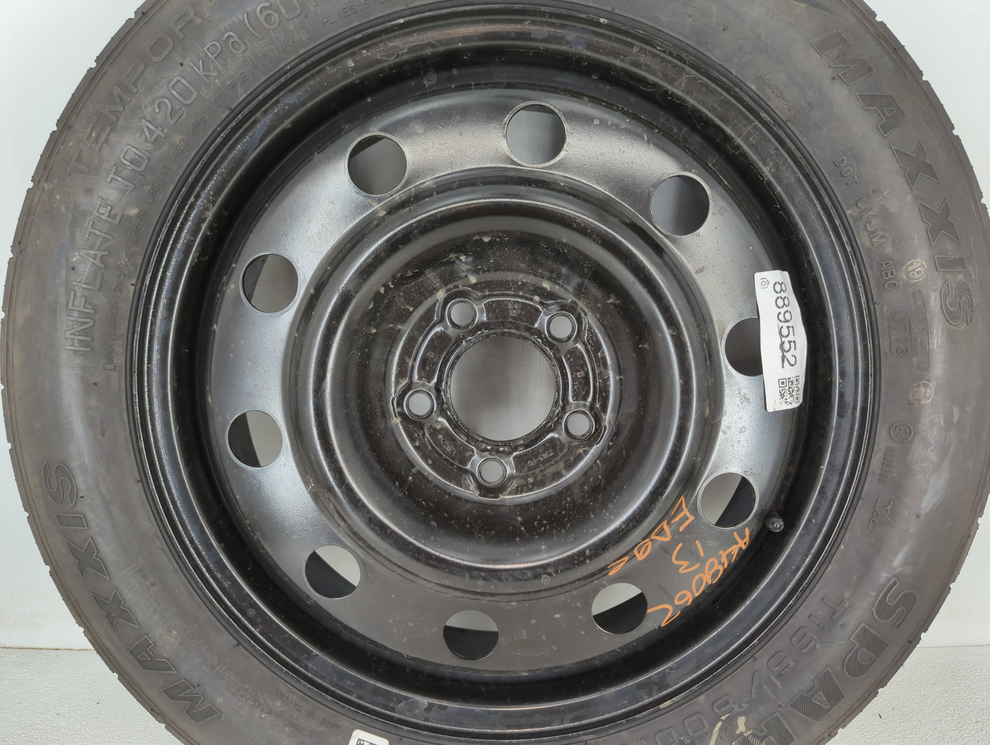 2007-2014 Ford Edge Spare Donut Tire Wheel Rim Oem - Oemusedautoparts1.com
