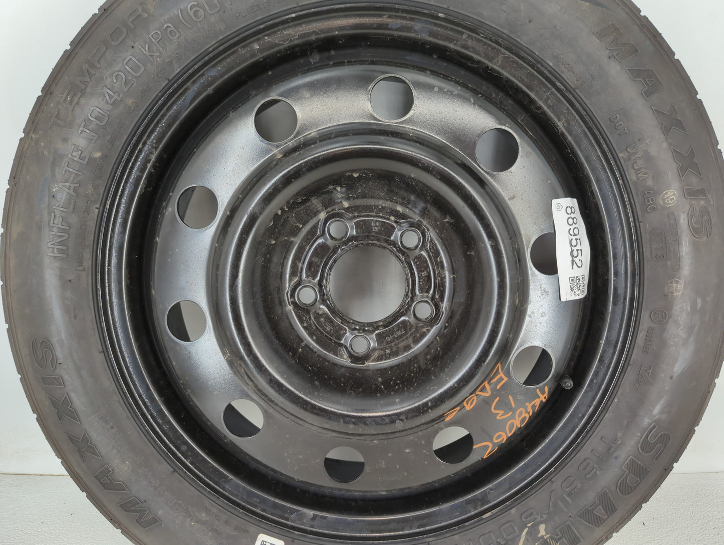 2007-2014 Ford Edge Spare Donut Tire Wheel Rim Oem - Oemusedautoparts1.com