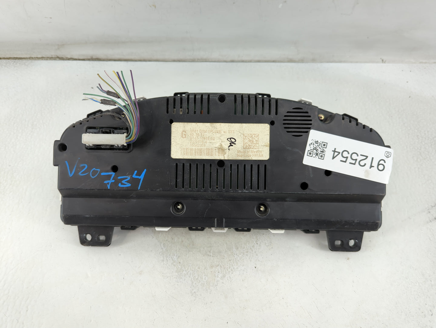 2013 Ford Edge Instrument Cluster Speedometer Gauges P/N:DT4T-10849-GD Fits OEM Used Auto Parts - Oemusedautoparts1.com