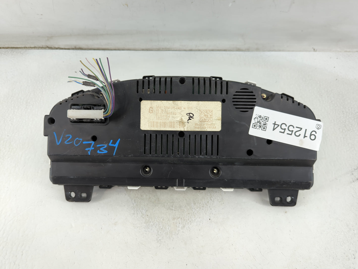 2013 Ford Edge Instrument Cluster Speedometer Gauges P/N:DT4T-10849-GD Fits OEM Used Auto Parts - Oemusedautoparts1.com
