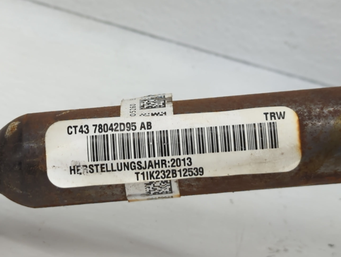 2011-2014 Ford Edge Air Bag Driver Left Steering Wheel Mounted P/N:78042D95 AB CT43 Fits Fits 2011 2012 2013 2014 OEM Used A