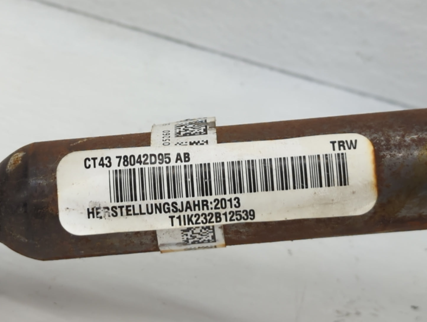 2011-2014 Ford Edge Air Bag Driver Left Steering Wheel Mounted P/N:78042D95 AB CT43 Fits Fits 2011 2012 2013 2014 OEM Used A
