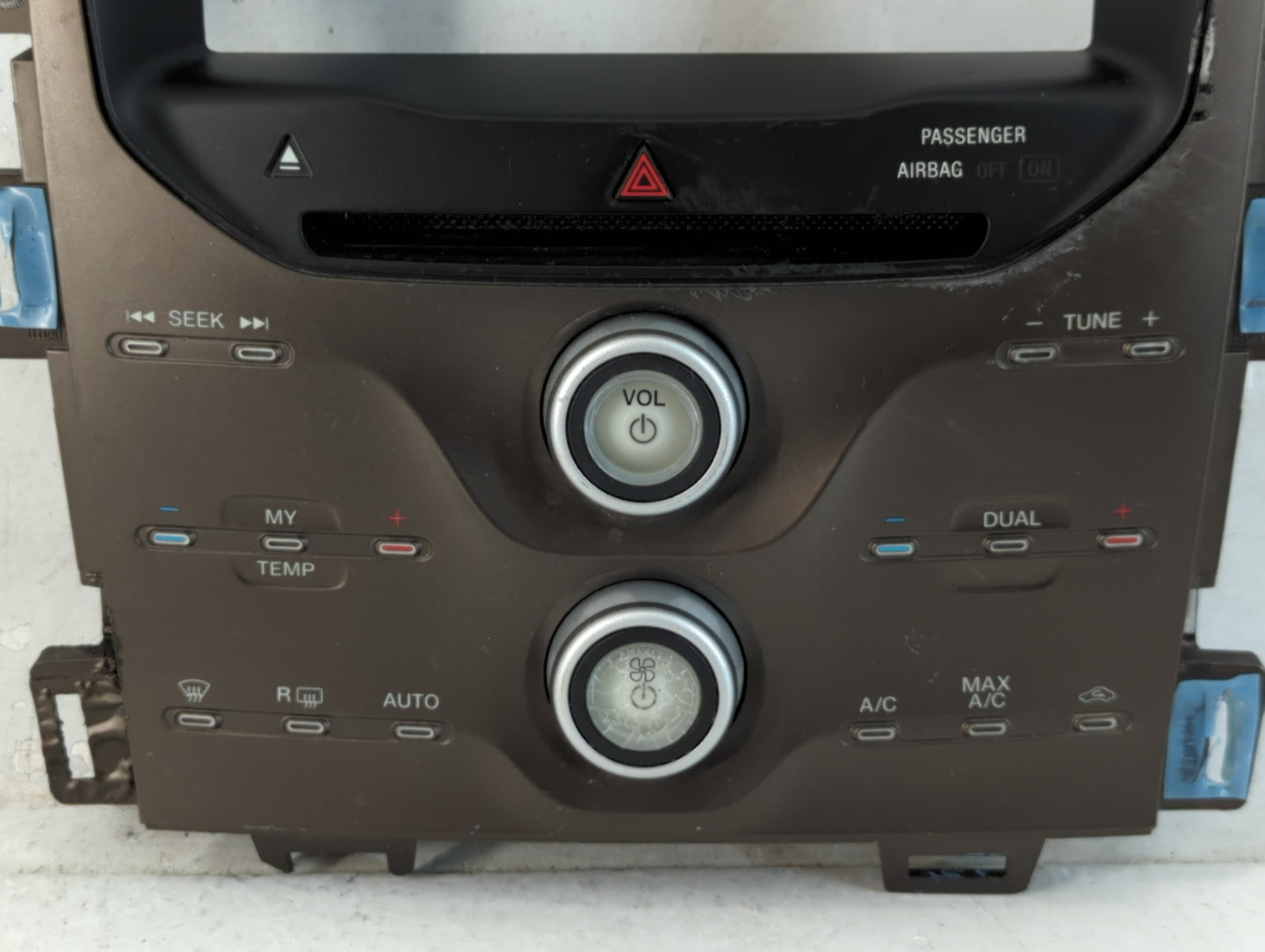 2013 Ford Edge Climate Control Module Temperature AC/Heater Replacement Fits OEM Used Auto Parts - Oemusedautoparts1.com