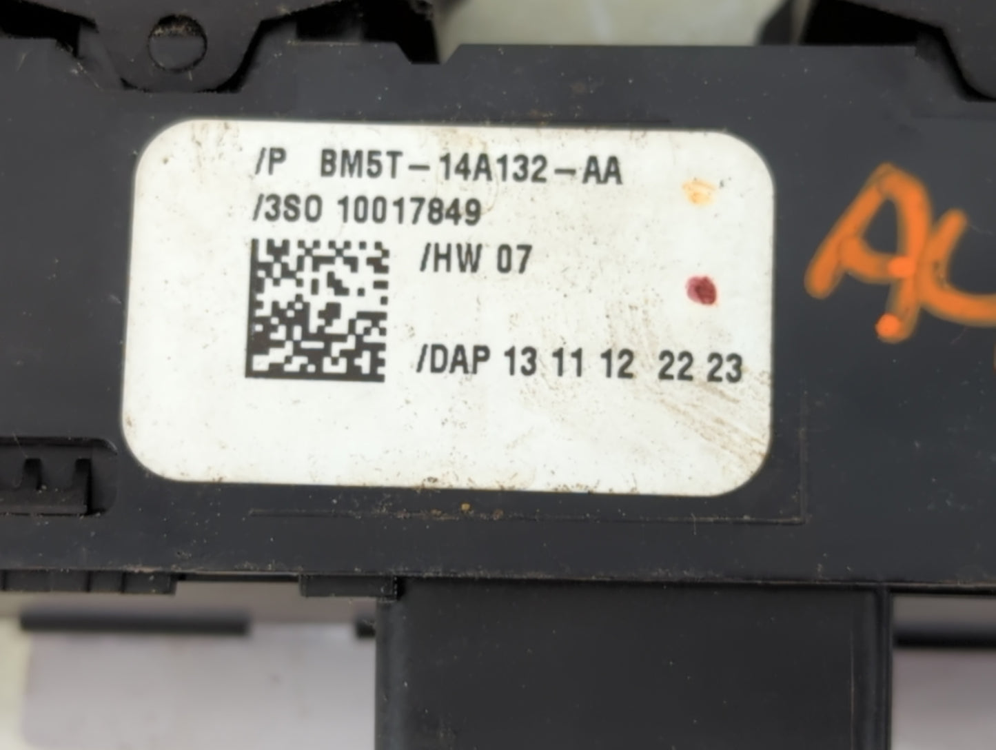 2013-2019 Ford Escape Master Power Window Switch Replacement Driver Side Left P/N:BM5T-14A132-AA Fits OEM Used Auto Parts - 