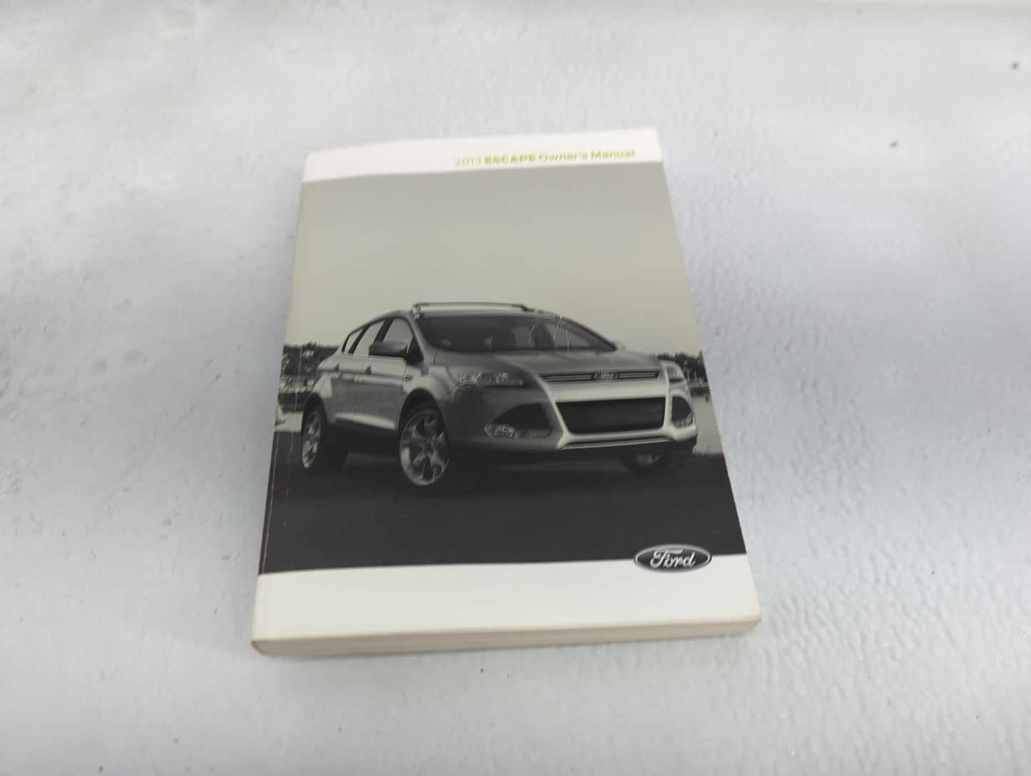 2013 Ford Escape Owners Manual Book Guide OEM Used Auto Parts - Oemusedautoparts1.com