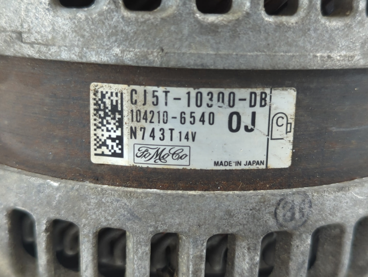 2013-2019 Ford Escape Alternator Replacement Generator Charging Assembly Engine OEM P/N:104210-6540 CJ5T-10300-DB Fits OEM U