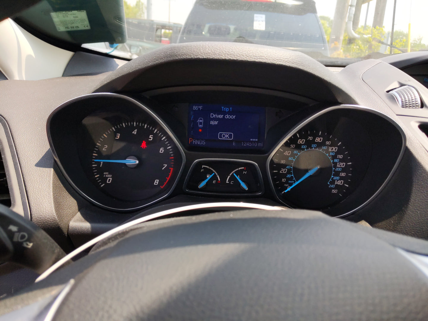 2013-2014 Ford Escape Instrument Cluster Speedometer Gauges Fits Fits 2013 2014 OEM Used Auto Parts - Oemusedautoparts1.com