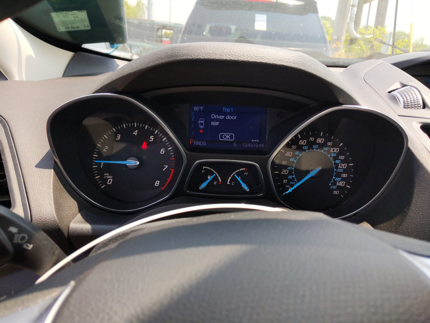 2013-2014 Ford Escape Instrument Cluster Speedometer Gauges Fits Fits 2013 2014 OEM Used Auto Parts - Oemusedautoparts1.com
