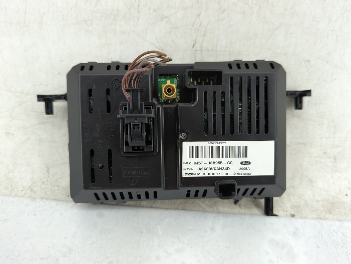 2013-2016 Ford Escape Information Display Screen - Oemusedautoparts1.com