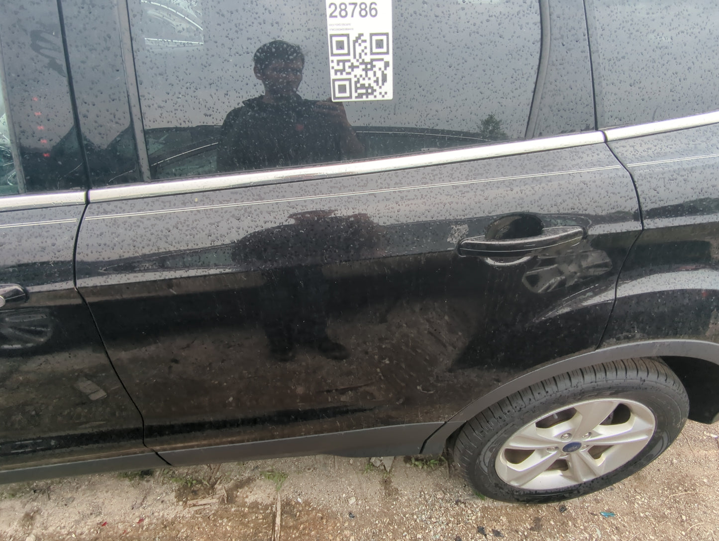 2013-2019 Ford Escape Driver Rear Door Window Oem - Oemusedautoparts1.com