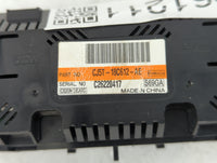 2013 Ford Escape Climate Control Module Temperature AC/Heater Replacement P/N:CJ5T-18C612-AE Fits OEM Used Auto Parts - Oemu