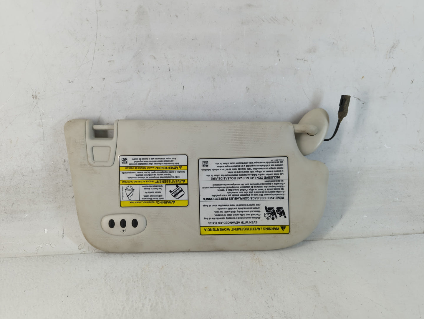 2013-2019 Ford Escape Sun Visor Shade Replacement Driver Left Mirror Fits Fits 2013 2014 2015 2016 2017 2018 2019 OEM Used A