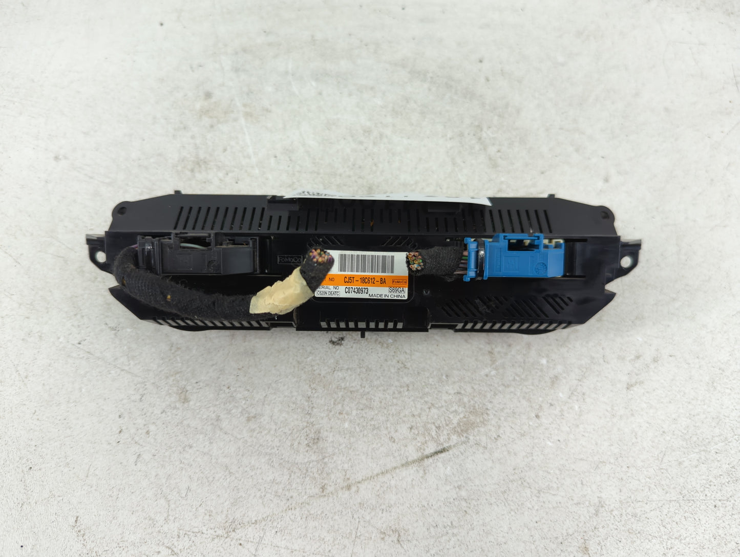 2013-2016 Ford Escape Climate Control Module Temperature AC/Heater Replacement P/N:CJ5T-18C612-BA Fits Fits 2013 2014 2015 2