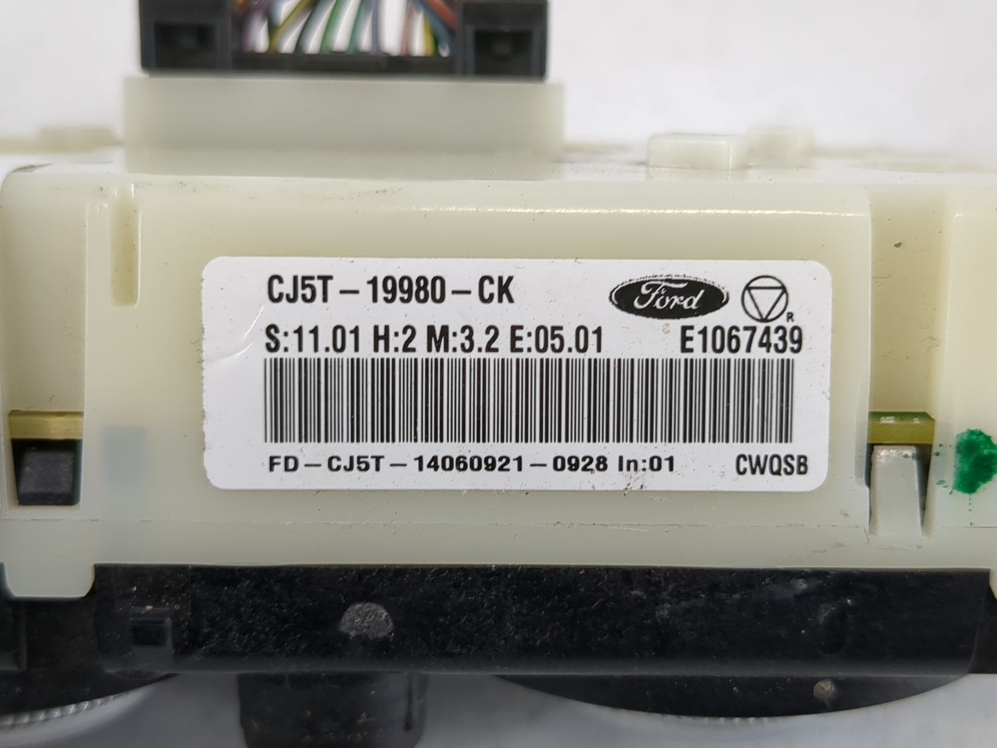 2013-2016 Ford Escape Climate Control Module Temperature AC/Heater Replacement P/N:CJ5T-19980-CK Fits Fits 2013 2014 2015 20
