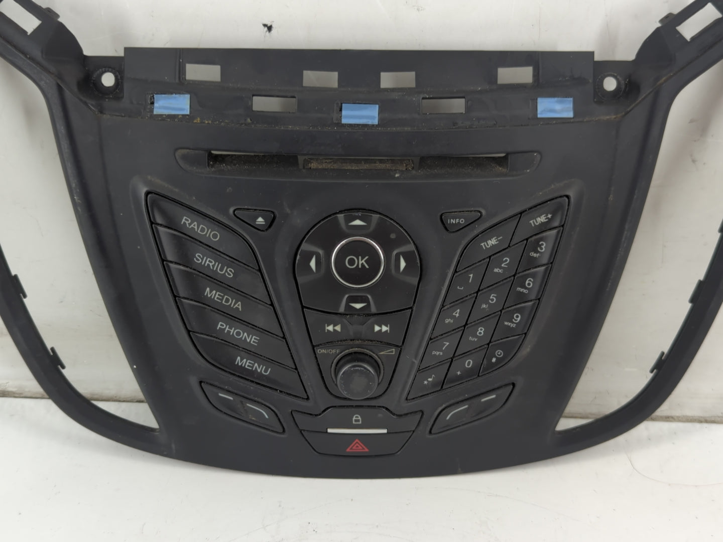2013-2016 Ford Escape Radio AM FM Cd Player Receiver Replacement P/N:CJ54 18835 AE Fits Fits 2013 2014 2015 2016 OEM Used Au