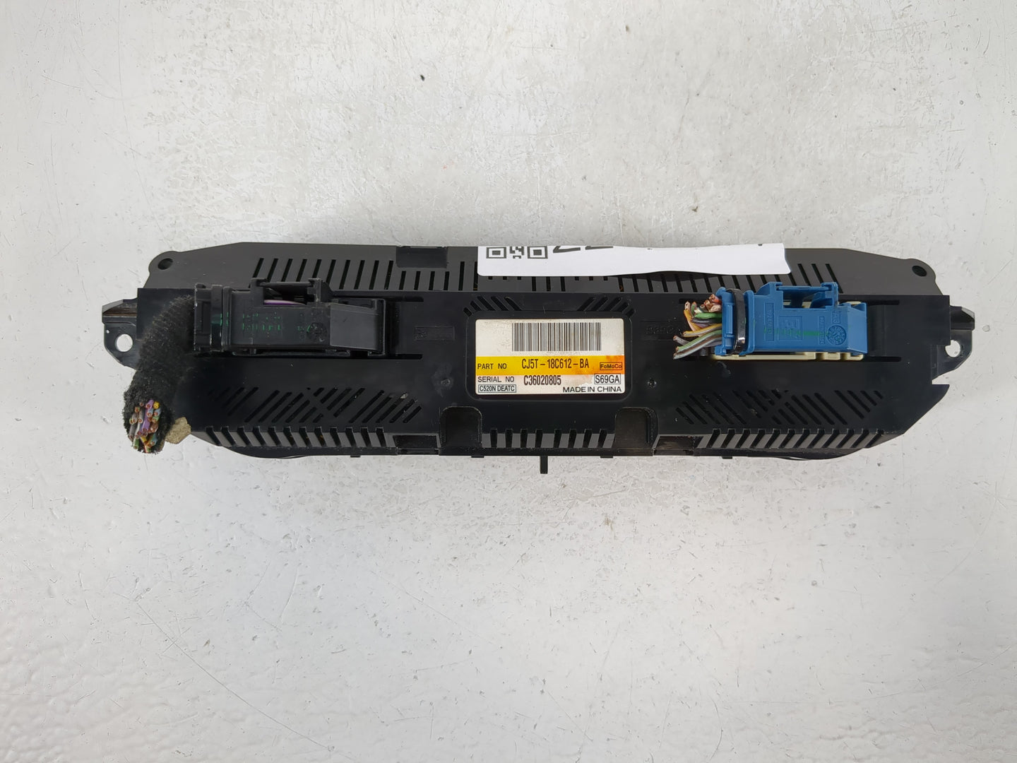 2013-2015 Ford Escape Climate Control Module Temperature AC/Heater Replacement P/N:CJ5T-18C612-BA Fits Fits 2013 2014 2015 O