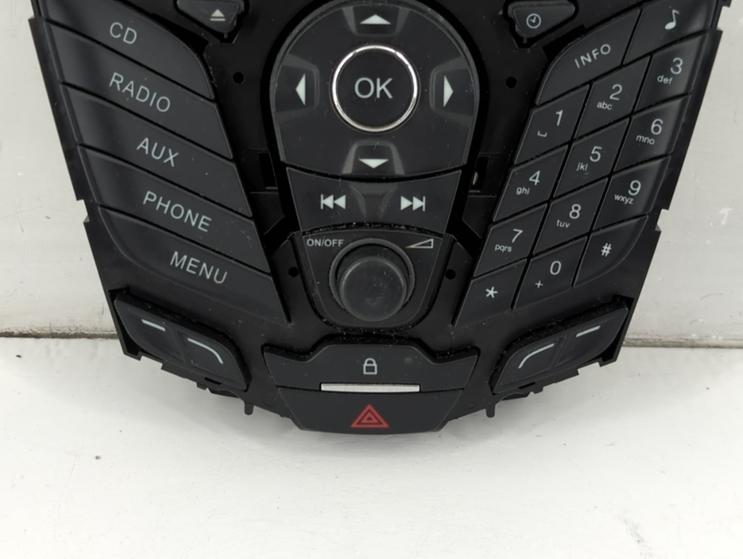 2013 Ford Escape Radio AM FM Cd Player Receiver Replacement P/N:CJ5T 18K811 BB Fits OEM Used Auto Parts - Oemusedautoparts1.