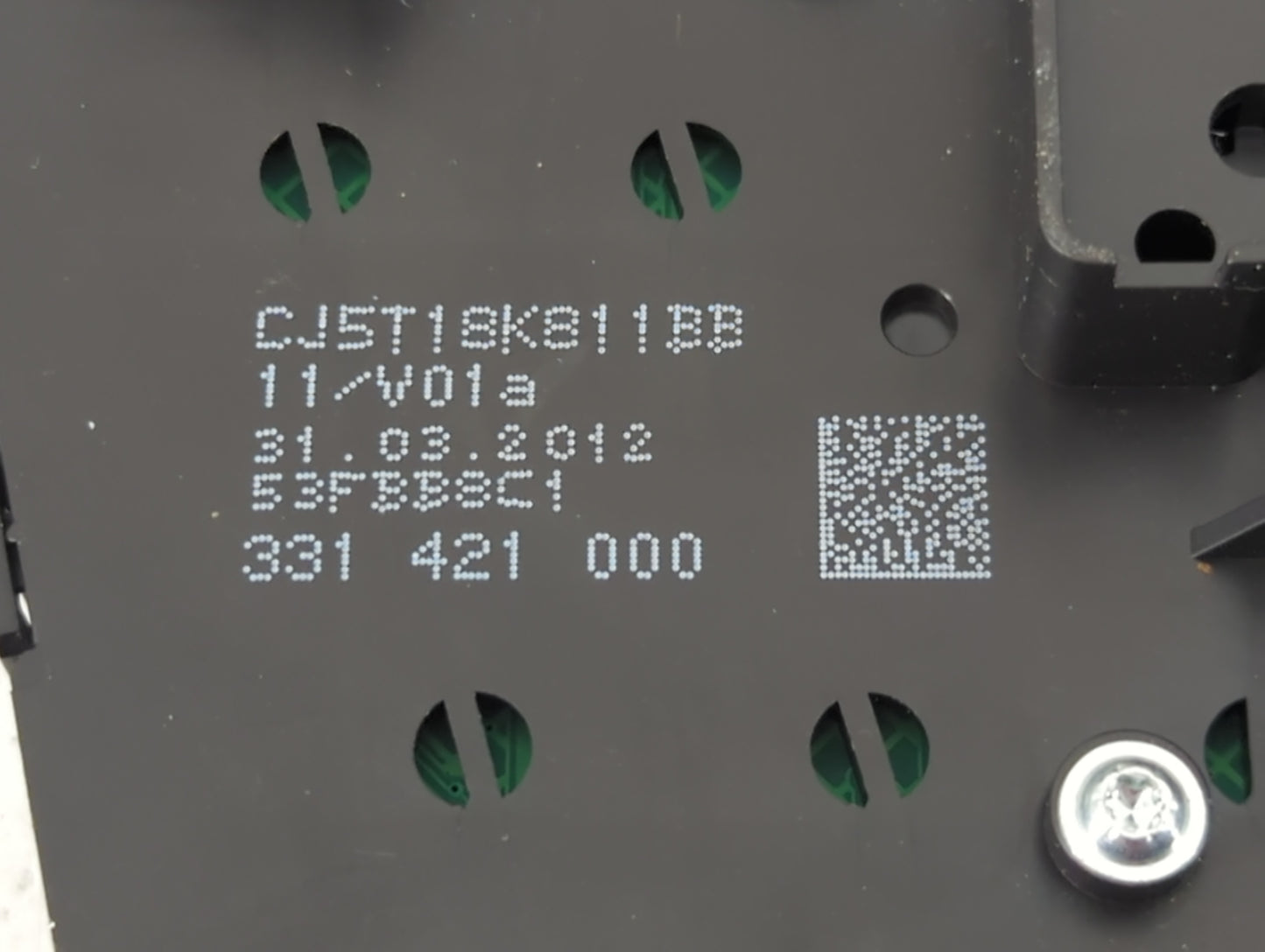 2013 Ford Escape Radio AM FM Cd Player Receiver Replacement P/N:CJ5T 18K811 BB Fits OEM Used Auto Parts - Oemusedautoparts1.