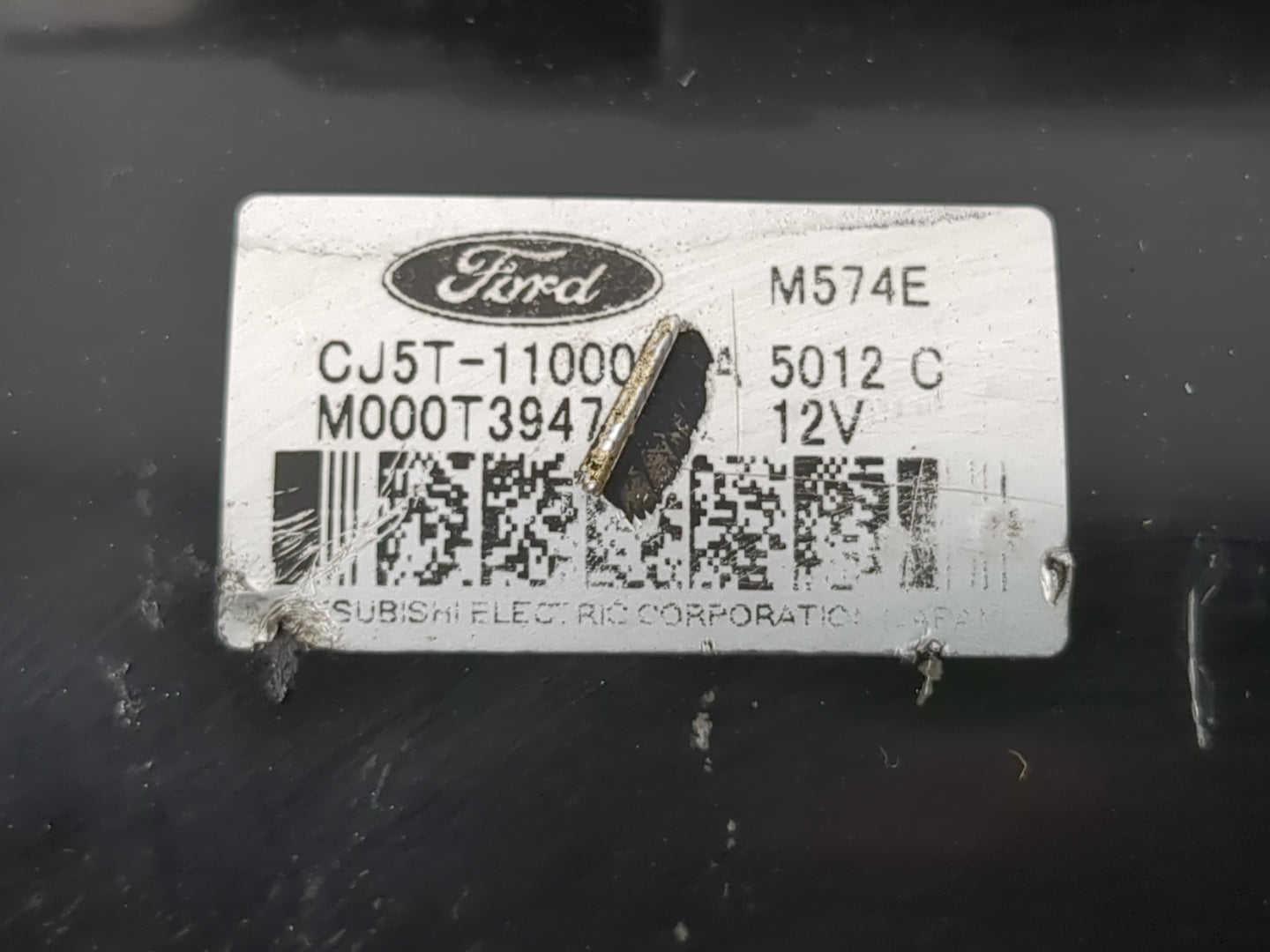 2013-2016 Ford Escape Car Starter Motor Solenoid OEM P/N:CJ5T-11000 A Fits Fits 2013 2014 2015 2016 OEM Used Auto Parts - Oe