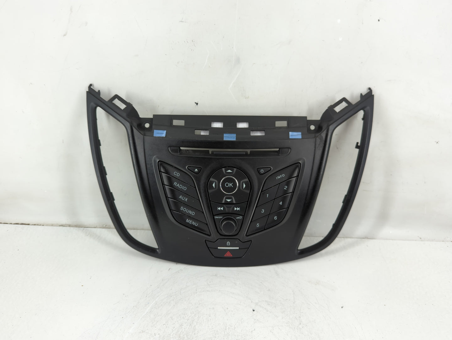 2013 Ford Escape Radio AM FM Cd Player Receiver Replacement P/N:CJ5T 18K811 AB Fits OEM Used Auto Parts - Oemusedautoparts1.
