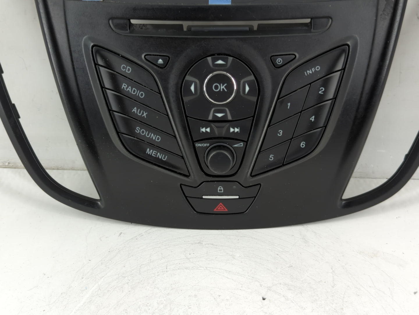 2013 Ford Escape Radio AM FM Cd Player Receiver Replacement P/N:CJ5T 18K811 AB Fits OEM Used Auto Parts - Oemusedautoparts1.
