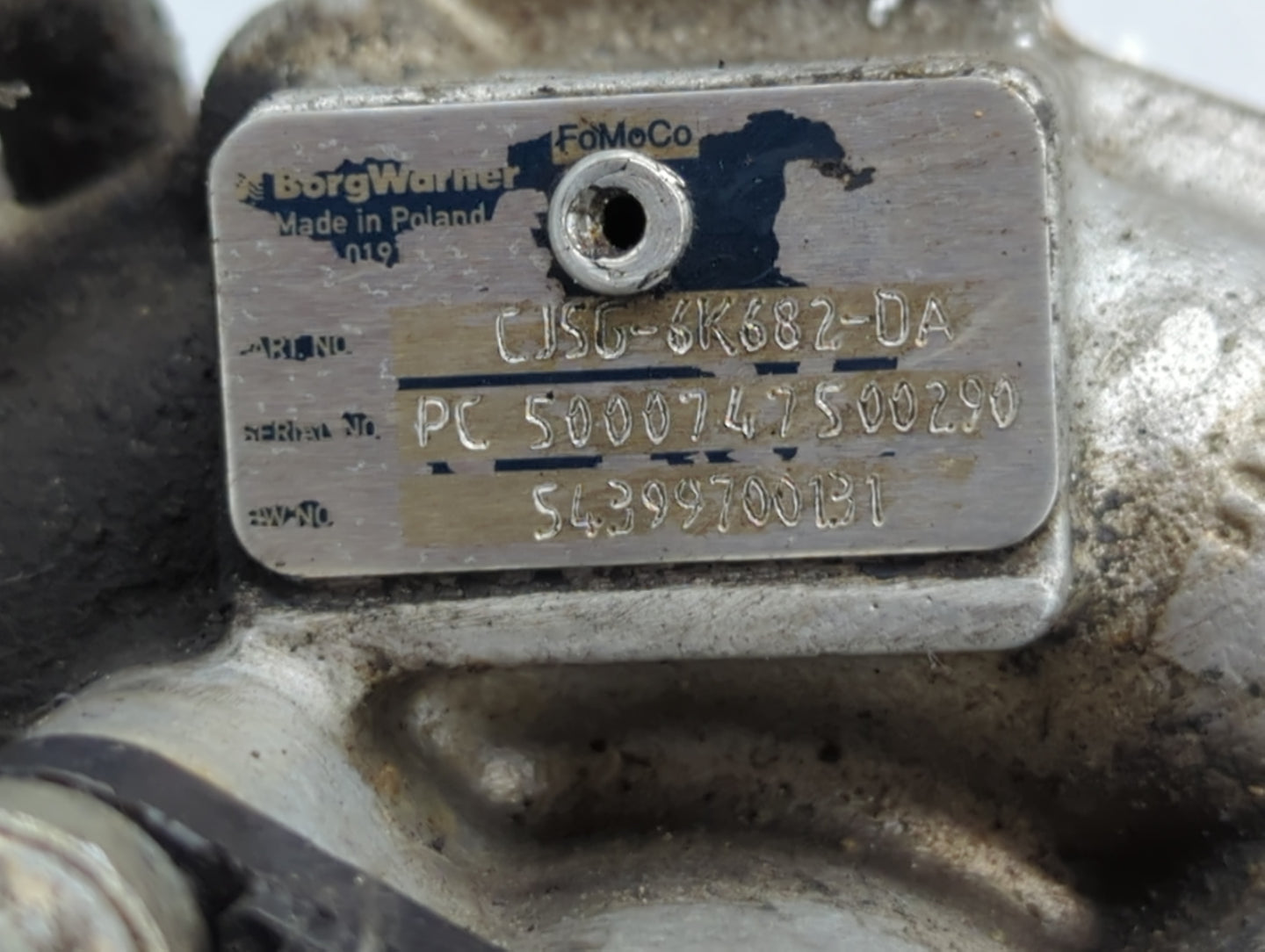 2013 Ford Escape Turbocharger Turbo Charger Super Charger Supercharger - Oemusedautoparts1.com