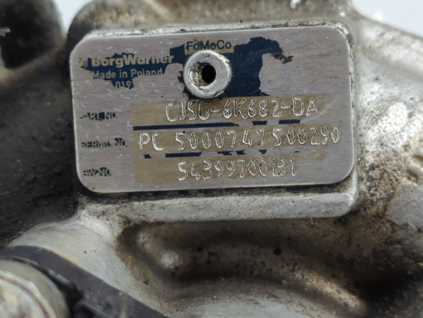 2013 Ford Escape Turbocharger Turbo Charger Super Charger Supercharger - Oemusedautoparts1.com
