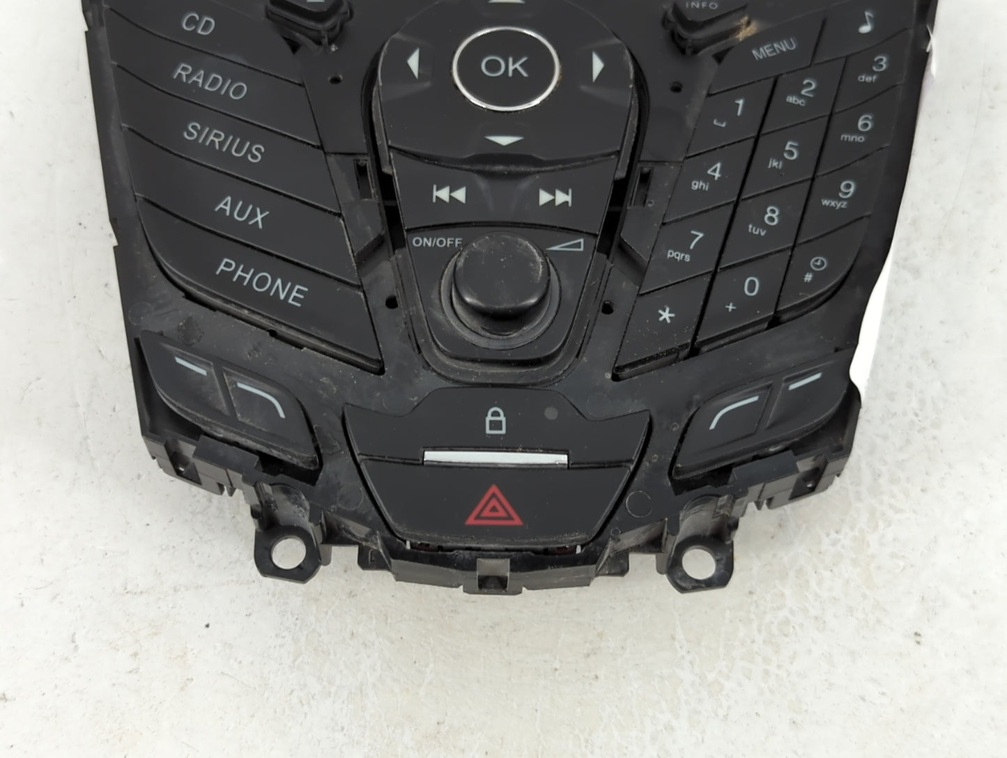 2013 Ford Escape Radio AM FM Cd Player Receiver Replacement P/N:CJ5T 18K811 BB Fits OEM Used Auto Parts - Oemusedautoparts1.