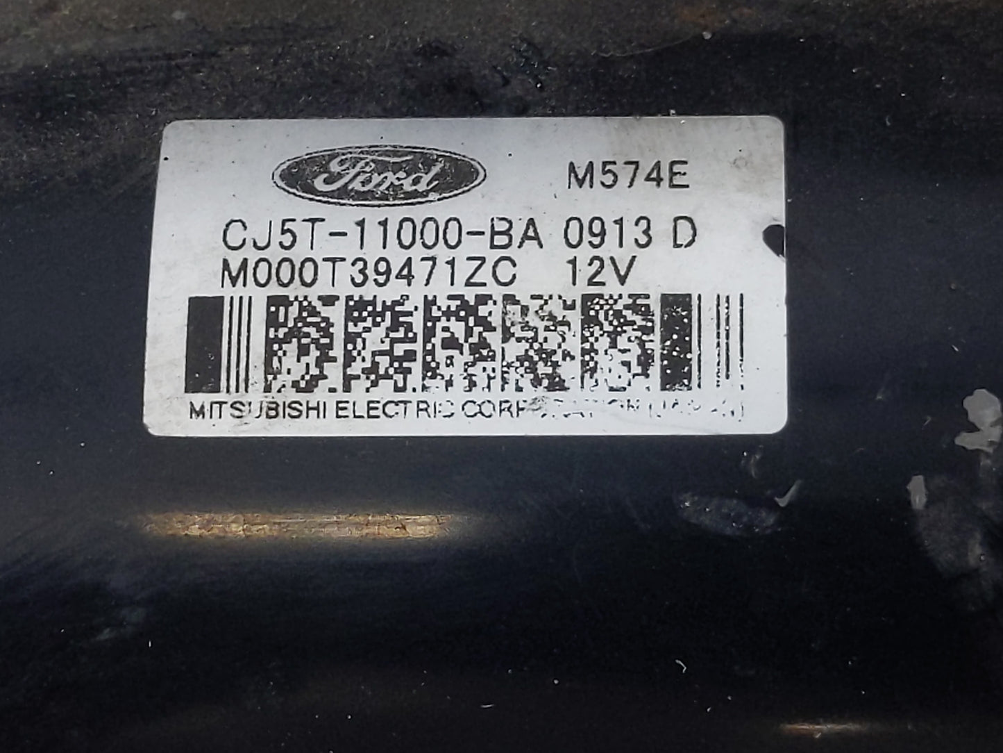 2013-2016 Ford Escape Car Starter Motor Solenoid OEM P/N:M000T39471ZC CJ5T-11000-BA Fits Fits 2013 2014 2015 2016 OEM Used A
