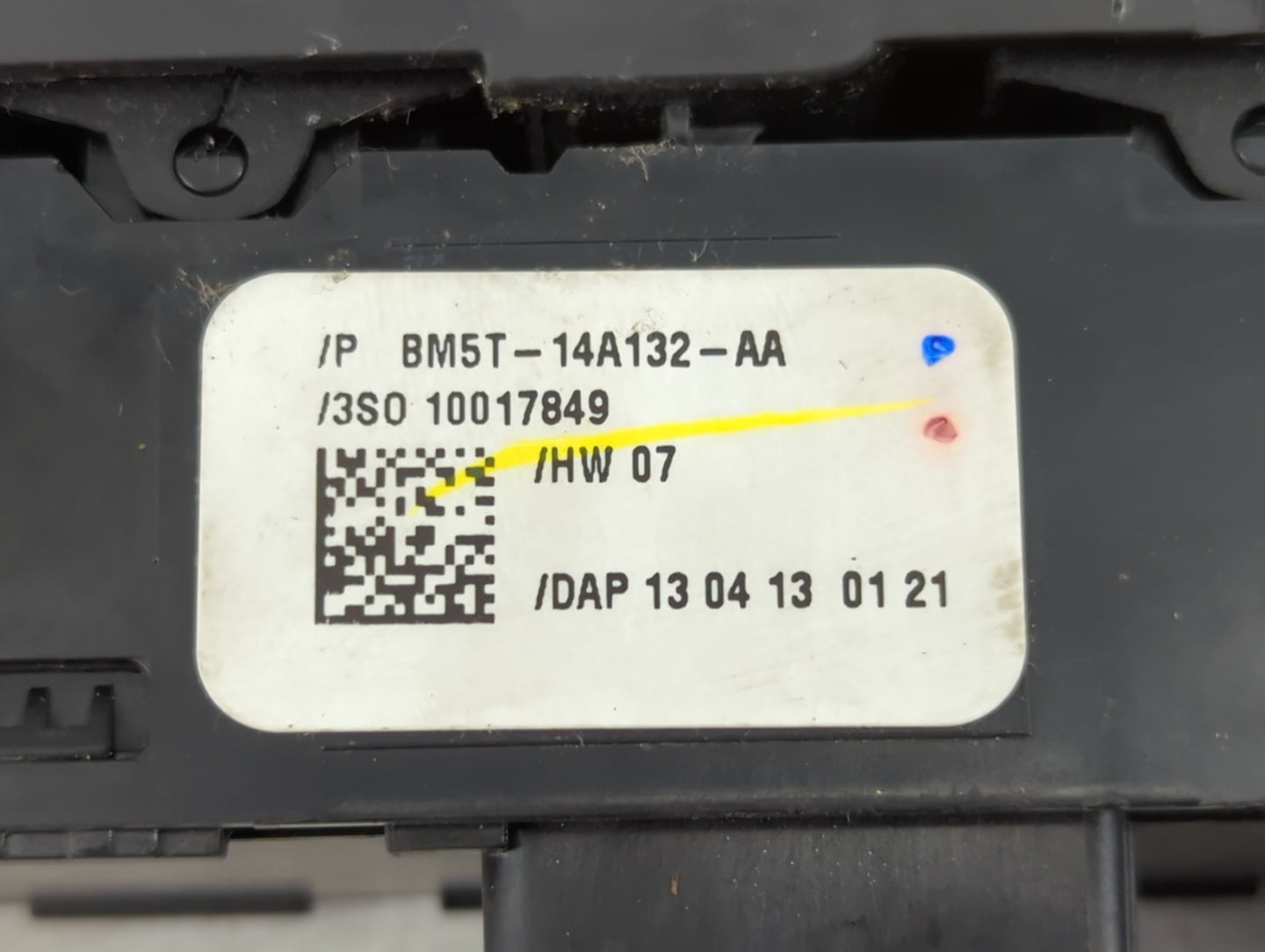 2013-2019 Ford Escape Master Power Window Switch Replacement Driver Side Left P/N:BM5T-14A132-AA Fits OEM Used Auto Parts - 